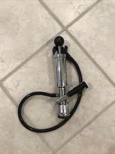 Micro Matic Beer Keg Tap Hand Pump Stainless Steel 3/16” ID 7/16” OD hose in EUC