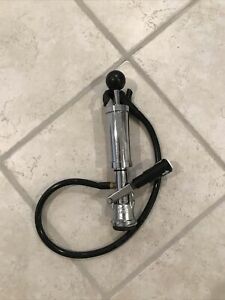 Micro Matic Beer Keg Tap Hand Pump Stainless Steel 3/16” ID 7/16” OD hose in EUC