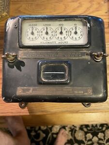 Rare Vintage General Electric Thompson High Torque Induction Watthour Meter