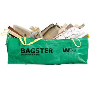 WM Dumpster Trash Bag/Liner Household Holds 3300 lb. Tear-Resistant Stay-Open