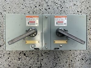 ITE VACU-BREAK SWITCH V7E3622 60 amp Twin 600 volt 3 pole 3 phase