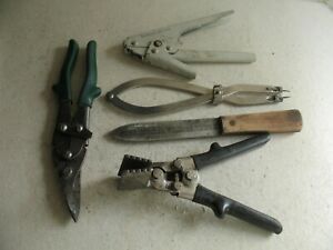 5 SHEET METAL DUCTWORK TOOLS MALCO KLENK KOSWELL.