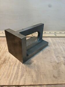 Vintage Machinist Right Angle Set Up Block with handle 3&#034; x 3.25&#034; x 5.25&#034;