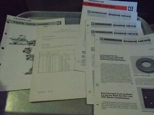 Vintage Misc. 1977-1979 Caterpillar Engine News and 1977 TEPS Tool Guide