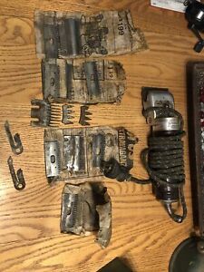 Sunbeam Stewart Clipmaster Shears Model 51-2  w/ Multiple Extra Blades !