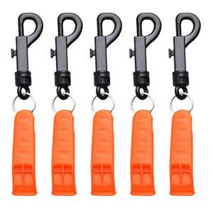 5pcs Outdoor Whistles Camping Tools Hiking Creative Emergency Whistles