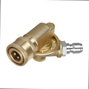 Connecting Pivoting Coupler Tips for Pressure Washers Nozzles 240 Degree