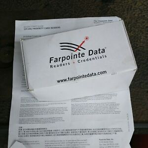 P-620 Farpointe Data Denali Proximity Reader &amp; Keypad openbox cutwires