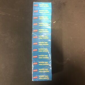 STAPLES 52477-P12 Invisible Tape 12 Pack (Each 36 Yards)  52380P12