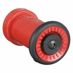 Moon American Spray Nozzle 517-101, 22gpm, 1&#034; Inlet, NPSH Thread, Red w/ Black
