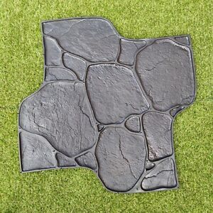 Concrete RUBBER Stamp *PEBBLES*. Mat for Printing on Cement imprint Sidewalk