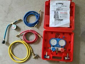 US General A/C Manifold Gauge Set R-134A 92649