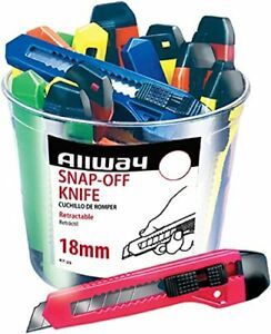 K725 18MM 7PT SNAP OFF KNIFE BUCKET 25 PACK