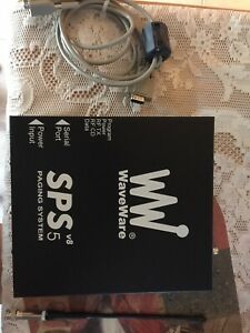 WAVEWAVRE SPS5 V8.05 PAGING SYSTEM CONTROL UNIT 0100-2501 FREQ. 467.8000MHz