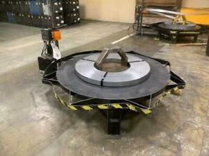 7,500 LB X 60&#034; DURANT PALLET TYPE HORIZONTAL COIL REEL: STOCK 12320