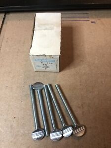 5 pcs. Midwest Fastener Corp. Thumb Screws  10/24” X 2” ! NOS !