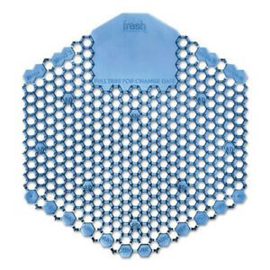 FRESH PRODUCTS 2WDS60 WIN Wave 3D Urinal Deodorizer Screen, Blue, Wintergreen