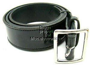 Gould &amp; Goodrich 32&#034; Synthetic Polymer Garrison 1 3/4&#034; Pants Belt Hi-Gloss