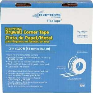 FibaTape 2 In. x 100 Ft. Steel Reinforced Corner Drywall Tape Pack of 6