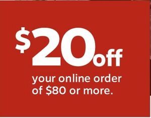 STAPLES COUPON $20 off $80 Online Only Expires 07/31/2021