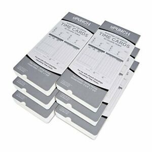 300  Time Cards for HN4000 AutoAlign Calculating Time 300 uPunch Time Cards