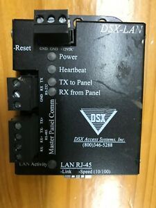 DSX Systems Access Control Ethernet LAN Module.