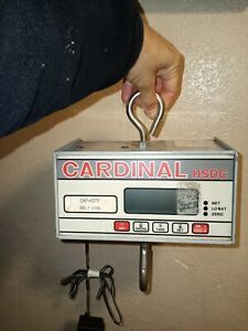 CARDINAL DETECTO HSDC-50 ELECTRONIC 50Lb CAPACITY HANGING SCALE