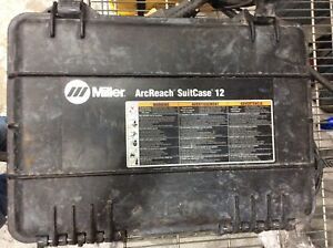 Miller ArcReach Suitcase 12 Wire Feeder W/ Bernard Gun MIG Welder(54961)