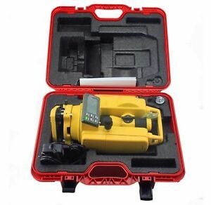 NEW 2&#034; Theodolite, South Electronic Theodolite DT-02L Laser point, laser plummet