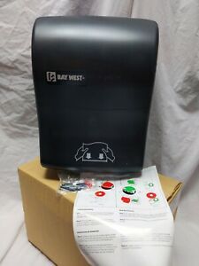 Bay West Silhouette Mechanical Hands-Free Roll Towel Dispenser 86500 New Surplus