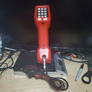 HARRIS DRACON TS21 BUTT SET CRAFT TEST SET LINEMAN HANDSET M332-1. Untested