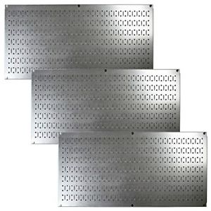 Wall Control Pegboard Value Pack - 3 Pack of Wall Control 16-Inch Tall x 32-Inch