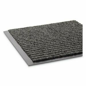 Crown Needle Rib Wipe &amp; Scrape Mat, Polypropylene, 36&#034;x120&#034;, Gray (CWNNR0310GY)