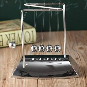 New Newton Shake Metal Cradle Swing Ball Decor Home Office Desk Table Decoration
