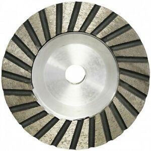 4 Inch Medium Diamante Italia Turbo Stone Cup Alum Backer Auction Special!