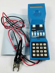 Ziad PHD TELECOMMUNICATOR Phone Line &amp; Cable Tester • Parts Only •