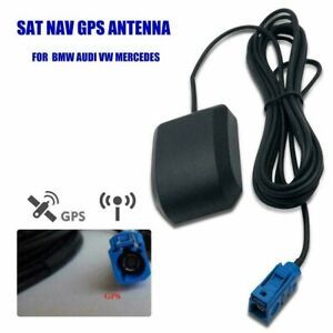 Waterproof GPS Antenna Stereo 1575MHz Black Car For Golf Touran Mercedes