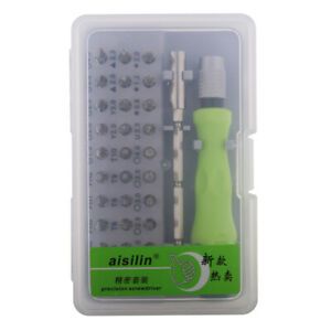 32 in 1 General Precision Slot Torxbit Cross Hex Screwdriver Bit Repair Kit