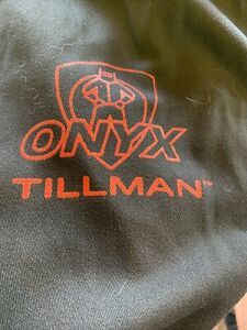 Mens Tillman Onyx Welding Shirt Jacket Black Red Graphic Size 3X