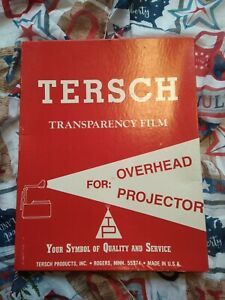 TERSCH FNF-778 8x11 CLEAR TRANSPARENCY FILM 90-95 Sheets