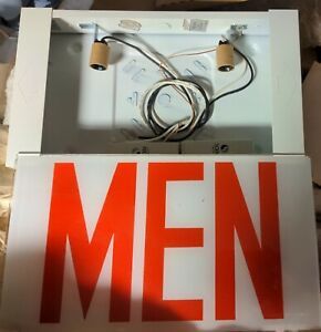 MCGRAW-EDISON H3977P Sign, Metal Casing MEN SIGN NOS