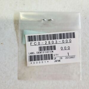 Genuine OEM Canon FC0-2803-000 ( FC02803000 ) Canon Identification Label - AD