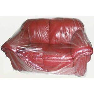 GRAINGER APPROVED 4NZG2 Furniture Bag,Love Seat,1 mil,50 in W