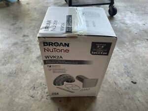 Broan NuTone Model WVK2A Wall Vent For Fans 3&#034; Or 4&#034; Ducting Kit
