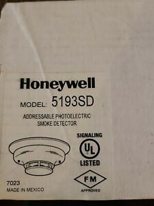 Honeywell 5193SD Addressable Photoelectric Smoke Detector