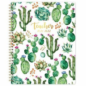 Teacher Planner - 2021-2022 Academic Lesson Planner from July. 2021 - June. 2...