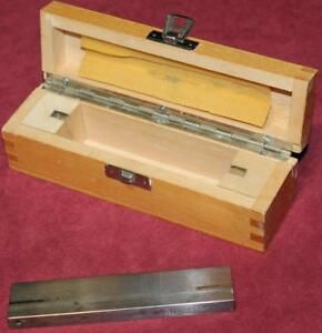 Original Jung Microtome &amp; Case Made in Germany 120mm Microscope Free Shipping!