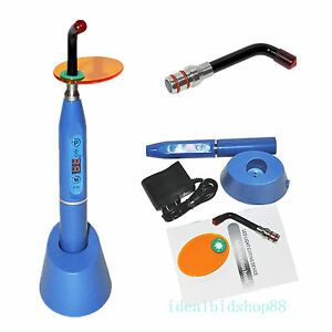 CE Blue Dental 5W Wireless Cordless LED Curing Light Lamp 2000mw SHIP FROM USA