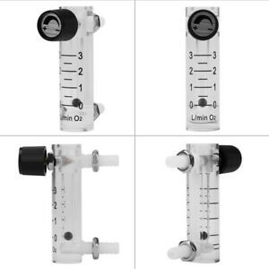 Gas Flowmeter LZQ-2 Flowmeter 0-3LPM FlowMeter Fits For Oxygen Air Gas