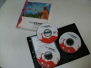 CorelDRAW Graphics Suite 12 + Serial and CD&#039;s and book
